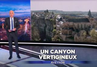 "Envie d'Évasion à Bozouls" dans le JT de 20H sur TF1