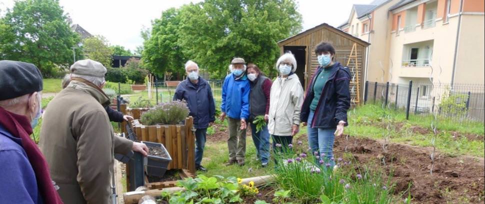 Les jardins partagés aux Caselles