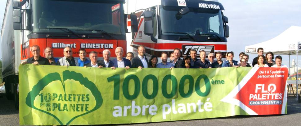 TGG a planté le 100 000ème arbre