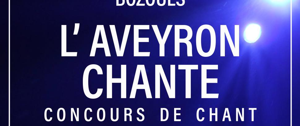 Grande finale du concours l'Aveyron Chante