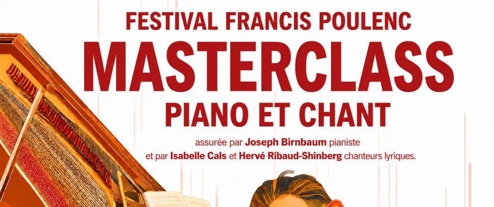 Appel à candidature Masterclass