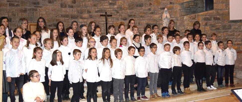 Concert de Noel de l'école Saint François