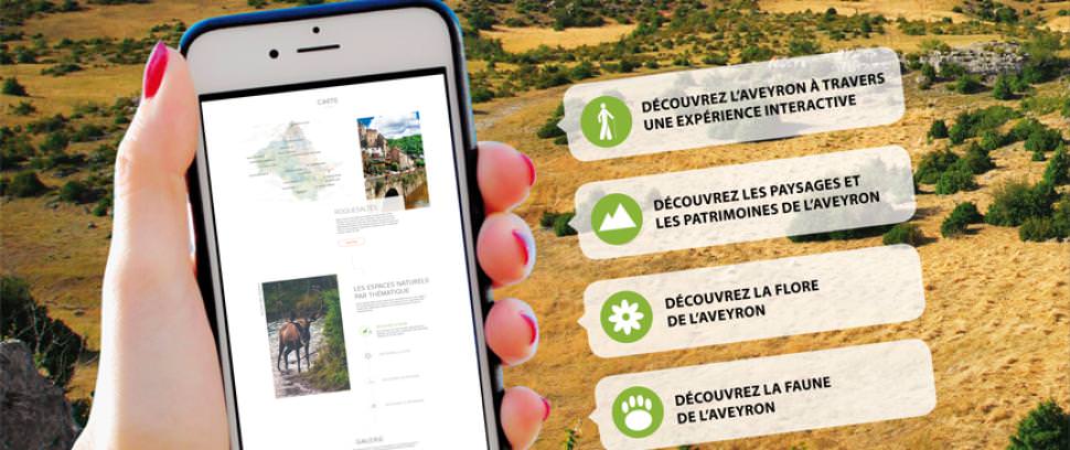 Appli Espace Nature Aveyron