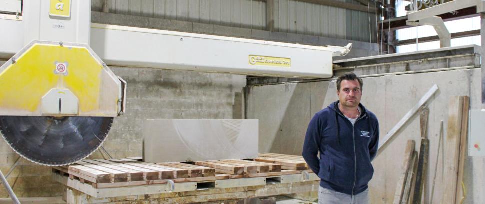 Florent Molinier, tailleur de pierre au service du patrimoine