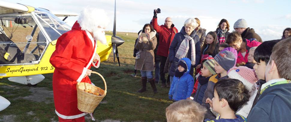 Le Père Noël à atterri à Bozouls