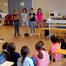 "Match d'impro" pour les élèves de l'école publique