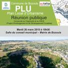 Plan Local d'Urbanisme : réunion publique