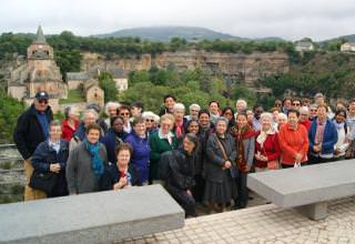 Les religieuses découvrent le canyon