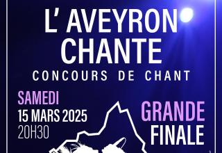 Grande finale du concours l'Aveyron Chante