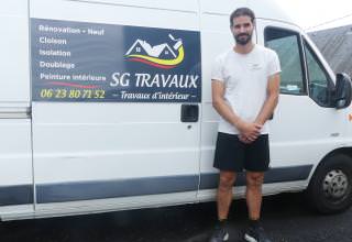 Sébastien Géraldès s'installe à Bozouls