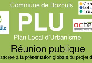 Réunion publique Plan Local d'Urbanisme