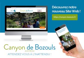 Le nouveau site du Canyon de Bozouls