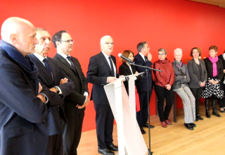 Inauguration de la Mairie et de la Gallerie