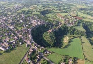 Bozouls sous un angle spectaculaire