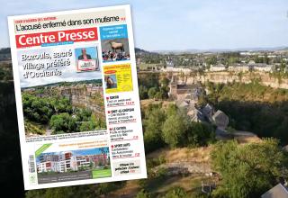 Bozouls sacré village préféré d'Occitanie
