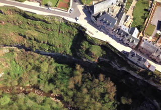 Survol du Canyon avec un drone Bozouls