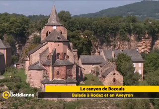 Bozouls dans La Quotidienne sur France 5