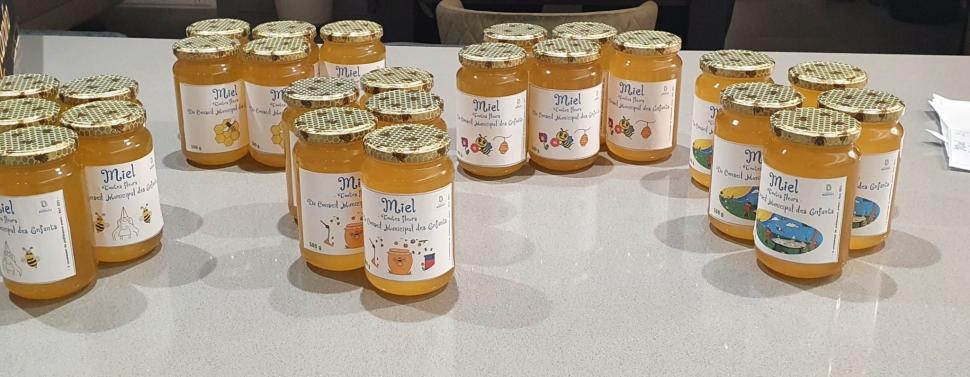 Pot de miel CME marché de noel 2021 Bozouls