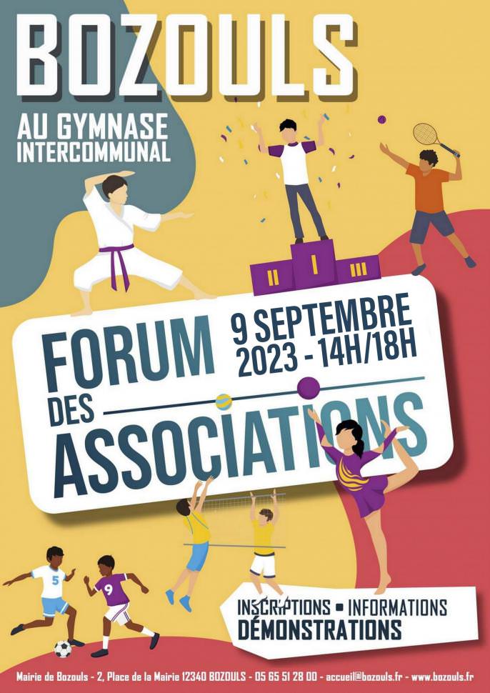 Affiche Forum des Associations 2023