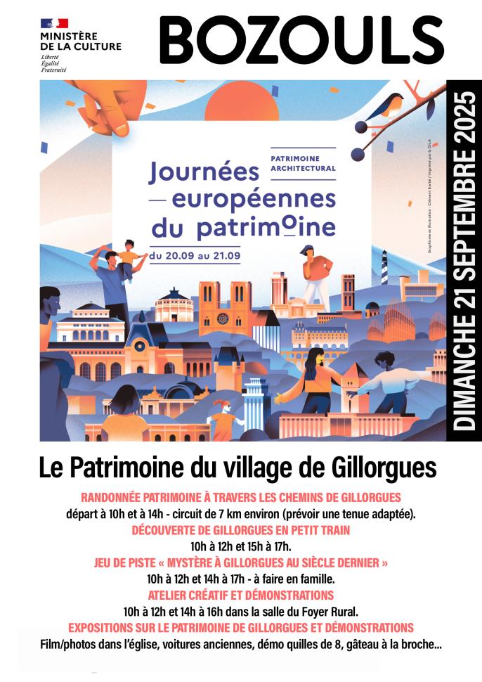 Affiche Journée du Patrimoine