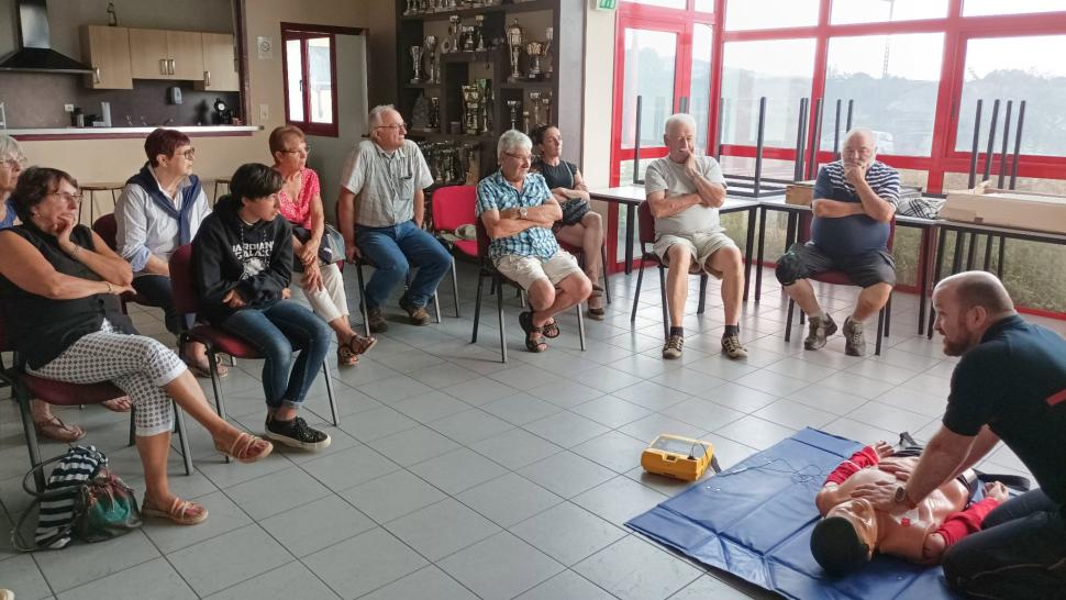 Premier secours Conseil des Sages Bozouls