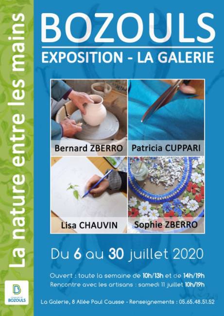 affiche expo juillet 2020