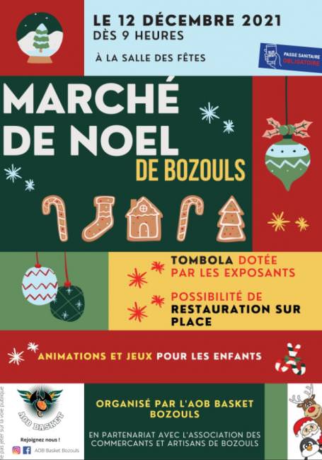 Visuel marché de Noel bozouls 2021