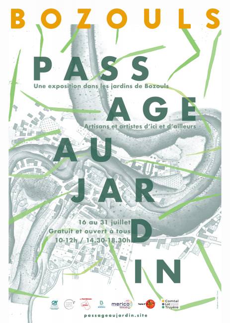 Affiche passage au jardin