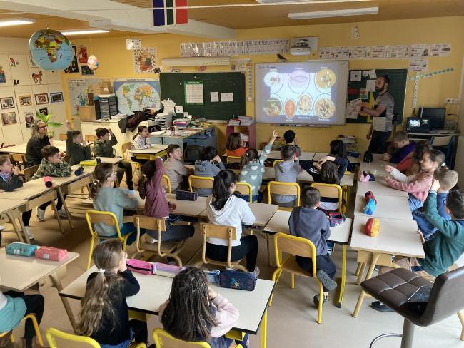 Intervention CPIE en classe de CE et CM