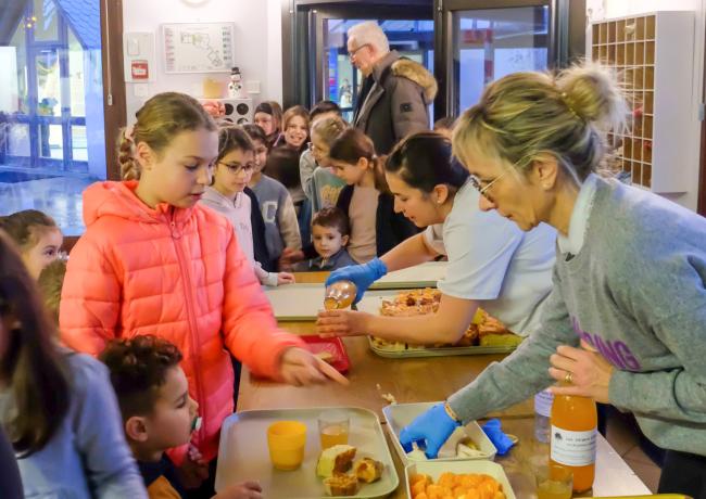 Petit dej cantine Bozouls
